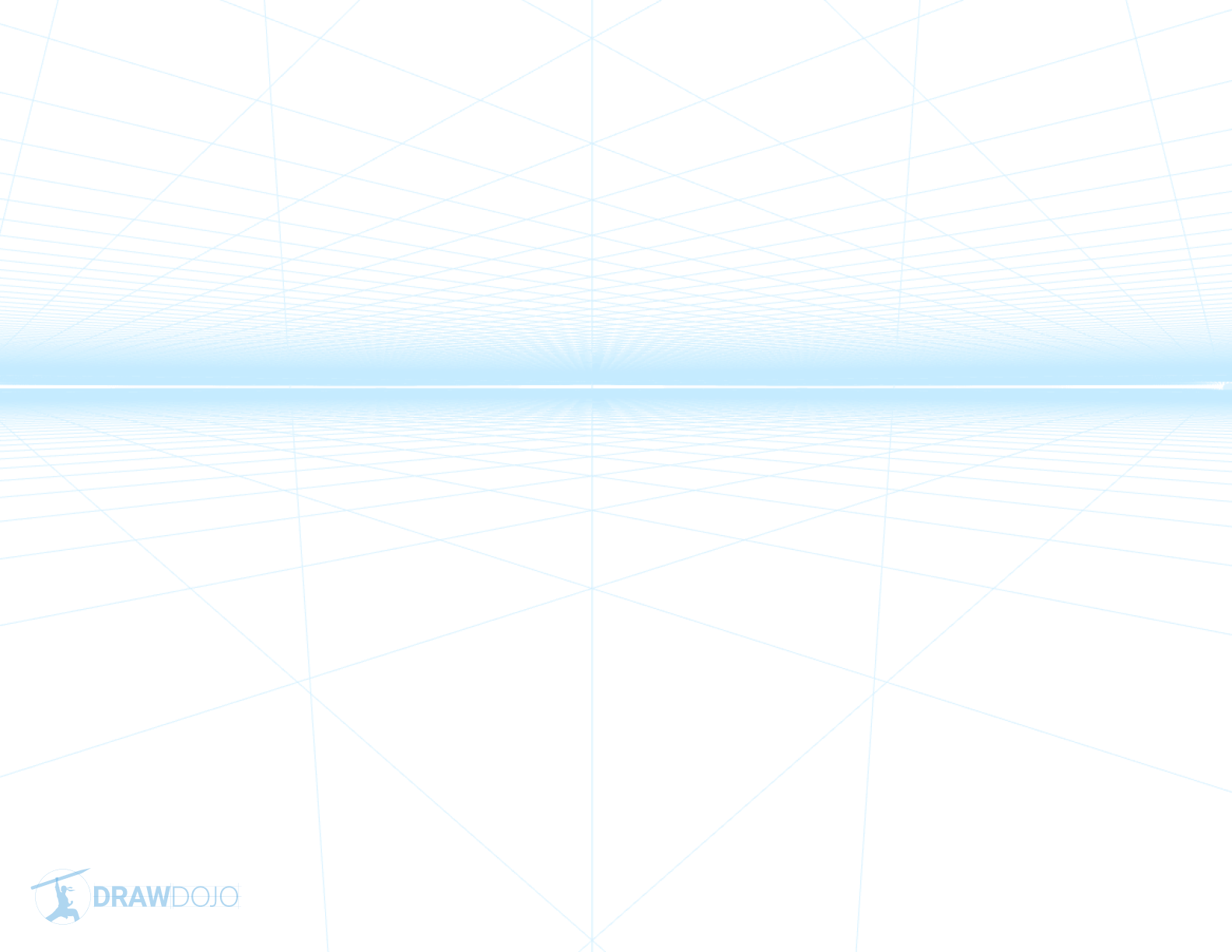 Three-point Perspective Grid