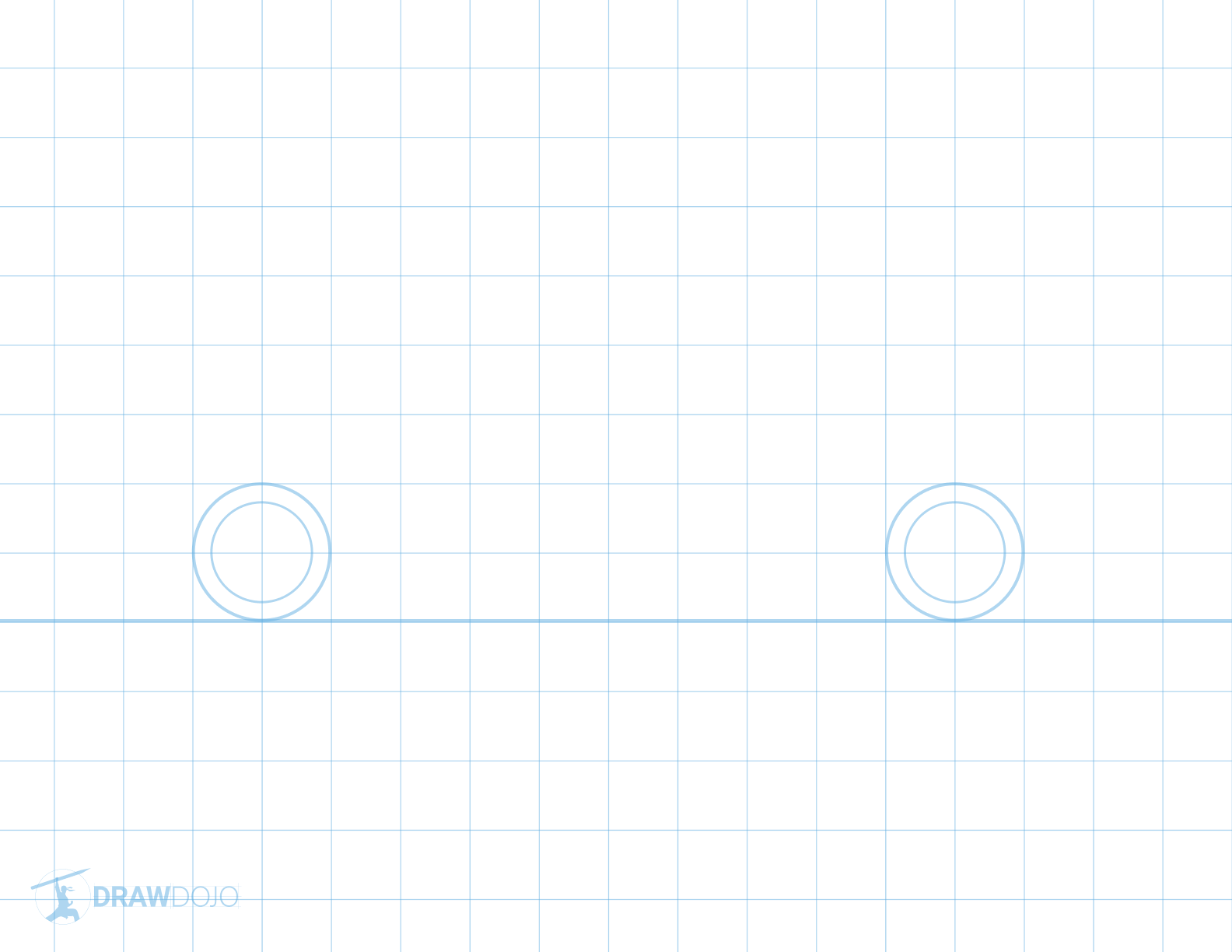 Truck Drawing Template (Side)